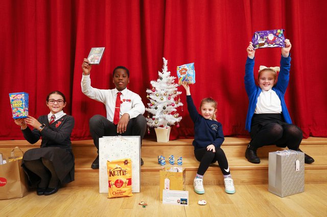 Advent Gifts of Kindness from Pupils of St Paul’s Primary, Paulsgrove